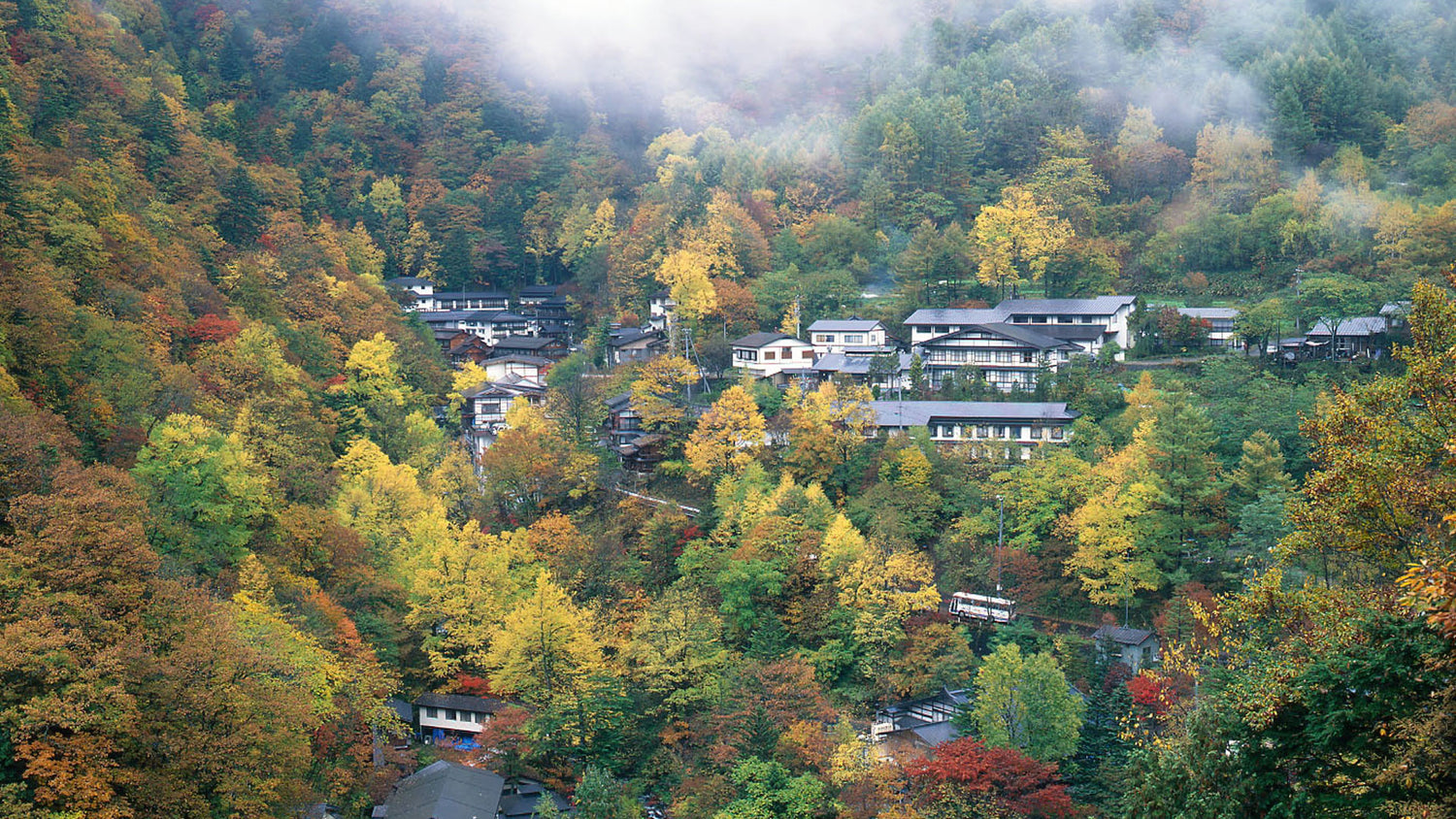 白骨温泉